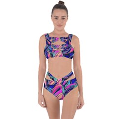 Tropical Leaves Resize 2000x2000 Same A3580b Bandaged Up Bikini Set  by Sobalvarro