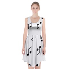 Piano Notes Music Racerback Midi Dress by HermanTelo