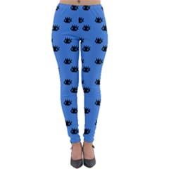 Blue Eyes Lightweight Velour Leggings by snowwhitegirl