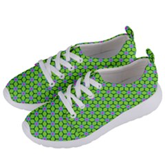 Pattern Green Women s Lightweight Sports Shoes by Mariart