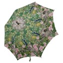 Peafowl Peacock Feather Beautiful Hook Handle Umbrellas (Medium) View2
