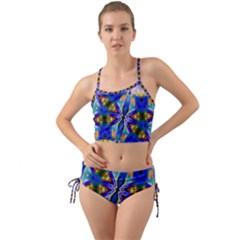 Art Kaleidoscope Meditation Mosaic Mini Tank Bikini Set by Wegoenart