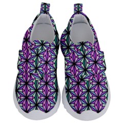 Triangle Seamless Kids  Velcro No Lace Shoes by Mariart