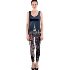 Architecture Buildings City One Piece Catsuit by Simbadda