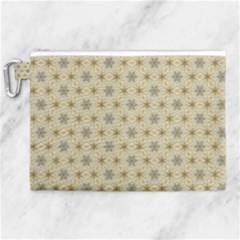 Star Basket Pattern Basket Pattern Canvas Cosmetic Bag (xl) by Simbadda
