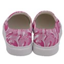 Marble Painting Texture Pattern Pink Men s Canvas Slip Ons View4