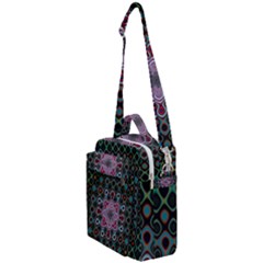 Digital Art Background Colors Crossbody Day Bag by Sudhe