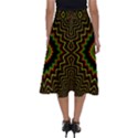 Fractal Artwork Idea Allegory Abstract Perfect Length Midi Skirt View2