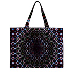 Digital Art Background Design Zipper Mini Tote Bag by Sudhe