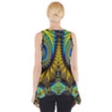 Abstract Art Fractal Creative Side Drop Tank Tunic View2