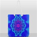 Digital Art Artwork Fractal Color Abstact Full Print Rope Handle Tote (Large) View2