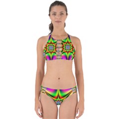Abstract Art Artwork Fractal Perfectly Cut Out Bikini Set by Pakrebo