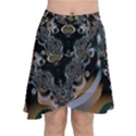 Fractal Art Artwork Design  Art Chiffon Wrap Front Skirt View1