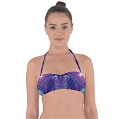 Design Art Digital Art Artwork Halter Bandeau Bikini Top by Pakrebo