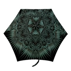 Abstract Art Fractal Artwork Mini Folding Umbrellas by Pakrebo