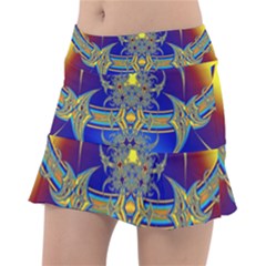 Abstract Art Design Digital Art Tennis Skirt by Pakrebo