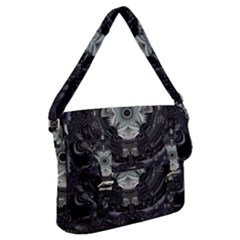 Fractal Art Artwork Design Pattern Buckle Messenger Bag by Pakrebo