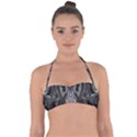 Digital Art Fractal Artwork Halter Bandeau Bikini Top View1