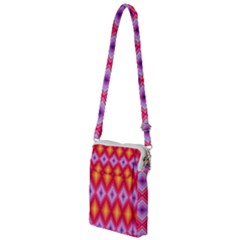 Texture Surface Orange Pink Multi Function Travel Bag by Mariart