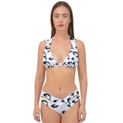 Moody Mermaids Double Strap Halter Bikini Set by VeataAtticus