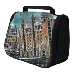 Architecture City Building Travel Full Print Travel Pouch (small) by Wegoenart