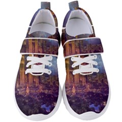City Lights Skyline Buildings Women s Velcro Strap Shoes by Wegoenart