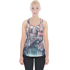 Venice Water Laguna Italy Piece Up Tank Top by Wegoenart