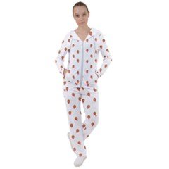 Cartoon Style Strawberry Pattern Women s Tracksuit by dflcprintsclothing