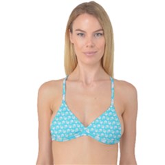 Glitched Candy Skulls Reversible Tri Bikini Top by VeataAtticus