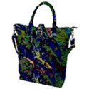 3d colorful texture 2                       Buckle Top Tote Bag View1