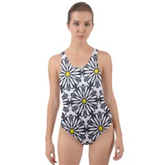 Hello Daisy Cut-out Back One Piece Swimsuit by VeataAtticus