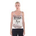 Baseball Mom Ball Spaghetti Strap Top View1