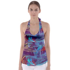 Neonchaos Babydoll Tankini Top by designsbyamerianna