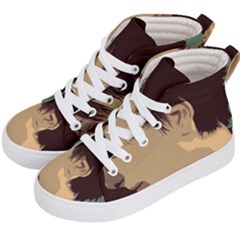 Punk Face Kids  Hi-top Skate Sneakers by snowwhitegirl