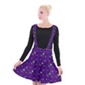 School Girl Braids Dark Blue Suspender Skater Skirt View1