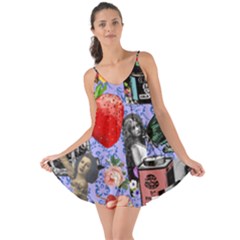 Vintage Girls Floral Collage Love The Sun Cover Up by snowwhitegirl
