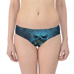 Aweome Troll With Skulls In The Night Hipster Bikini Bottoms by FantasyWorld7