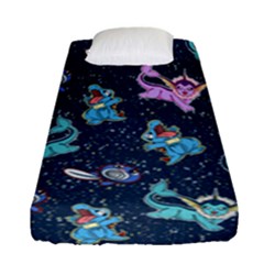Water Type Fitted Sheet (single Size) by Mezalola