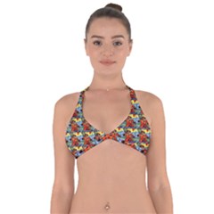Sea Raider Halter Neck Bikini Top by ArtworkByPatrick