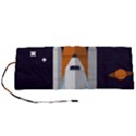 Rocket Space Universe Spaceship Roll Up Canvas Pencil Holder (S) View1