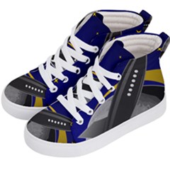 Science Fiction Sci Fi Sci Fi Logo Kids  Hi-top Skate Sneakers by Pakrebo