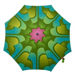 Background Color Texture Bright Hook Handle Umbrellas (small) by Pakrebo