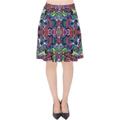 Hsc2 5 Velvet High Waist Skirt by ArtworkByPatrick