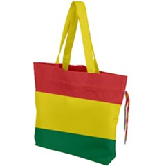 Bolivia Flag Drawstring Tote Bag by FlagGallery