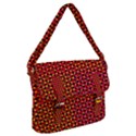 Pattern Textile Structure Abstract Buckle Messenger Bag View1