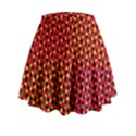 Pattern Textile Structure Abstract Mini Flare Skirt View2