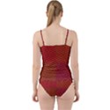 Pattern Textile Structure Abstract Cut Out Top Tankini Set View2