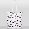 Bianca Del Rio pattern Full Print Rope Handle Tote (Small) View2