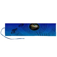 Music Reble Sound Concert Roll Up Canvas Pencil Holder (l) by HermanTelo