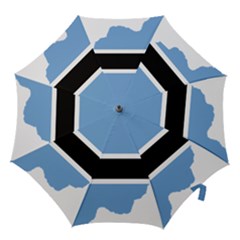 Botswana Flag Map Geography Hook Handle Umbrellas (medium) by Sapixe